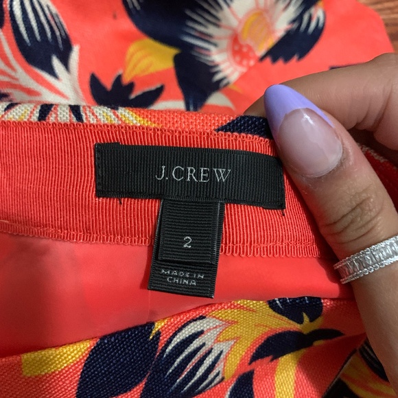 J.Crew Floral Skirt - Picture 3 of 3